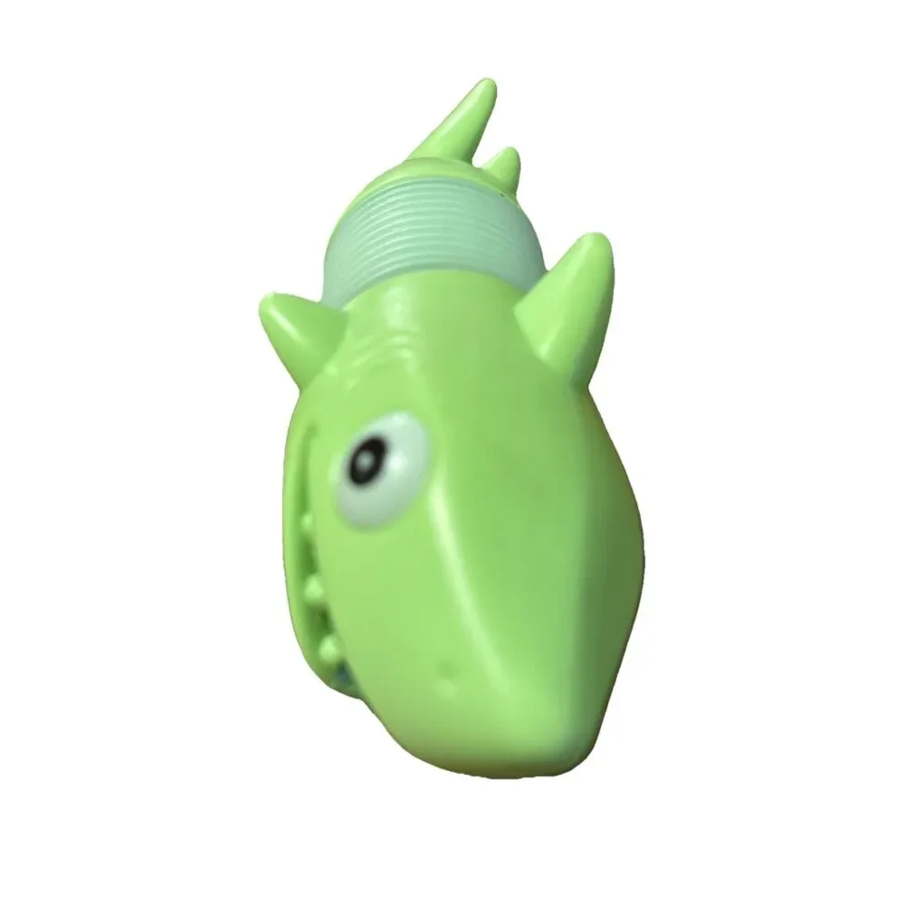 Green Accordion Pull/Stretch Telescopic Tube Light-Up Shark